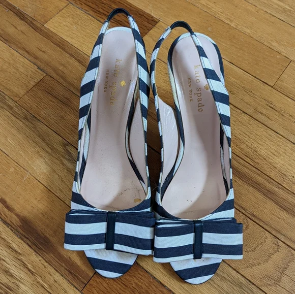Kate Spade Bow Heels - Picture 1 of 8